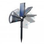 Foco LED Solar exterior jardin con piqueta 2W IP65 7 Colores